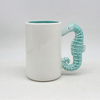 Wholesale Ocean Sea Animal 3D Coffee Mug Ceramic Mermaid Cups