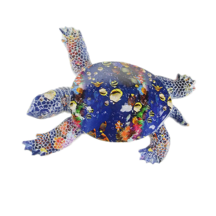 Wholesale Polyresin Turtle Statue Beach Souvenir Sea Turtles Figurine Resin Ornaments