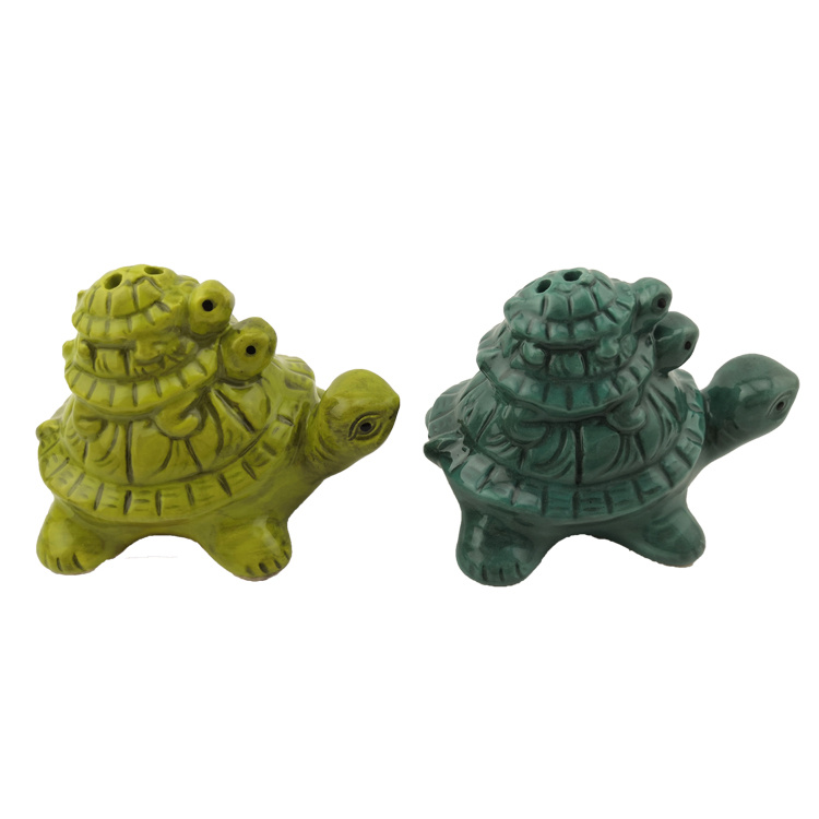 Ceramic Animal Shape Salt and Pepper Shakers Souvenir