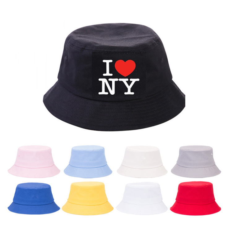 Custom Embroidered Logo Black Hat Souvenir New York Cap