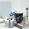 Nordic Style Resin Owl Statue for Home Decor Accents Living Room Office Decoration