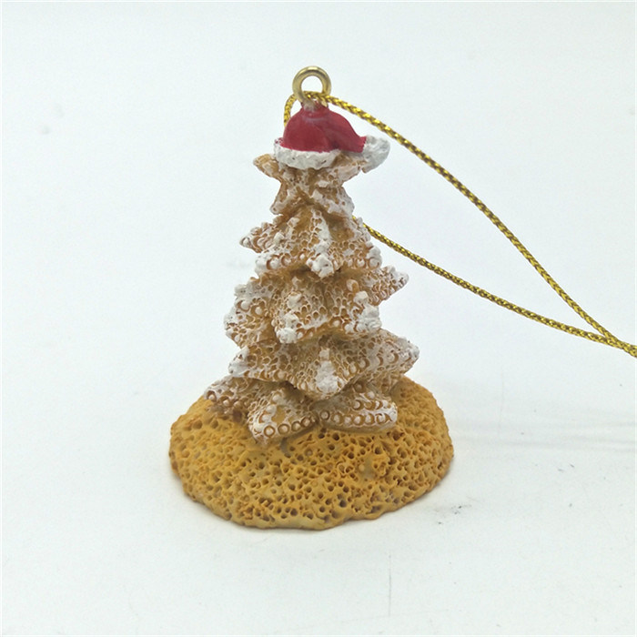 2022 Factory Wholesale Custom Holiday Decorations Christmas Gifts Resin Christmas Tree Pendant