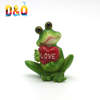 Custom Animal Ornament Resin Frog Statue for Home Decor