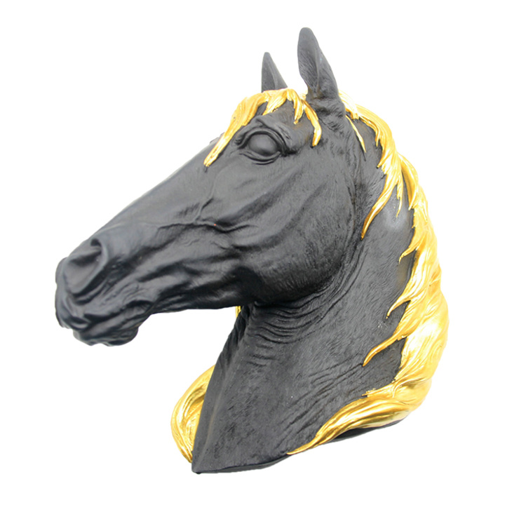 Custom Animal Head Sculpture Wall Art Decoration Horse Wall Decor