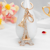 Metal Diamond Keyring Paris Souvenir Gift Eiffel Tower Keychain