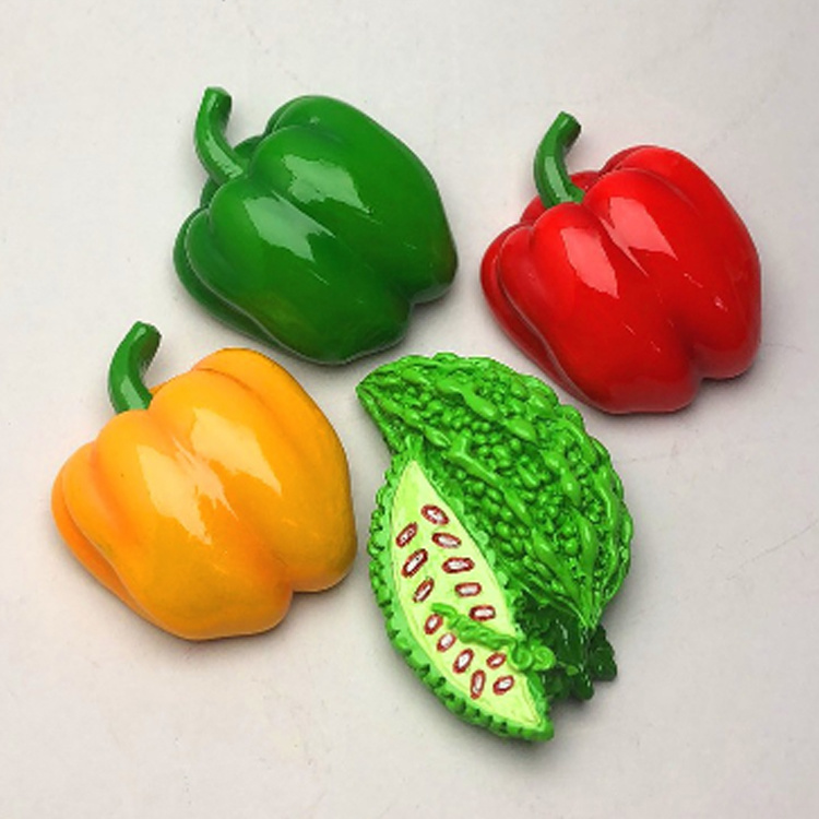 Creative Funny 3D Resin Mexico Food Fruit Cake Fridge Magnet