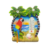 Tourism Beach Souvenir Resin Fridge Magnet with Thermometer