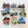 Custom Tourism Souvenir Resin 3D Georgia Souvenir Fridge Magnet