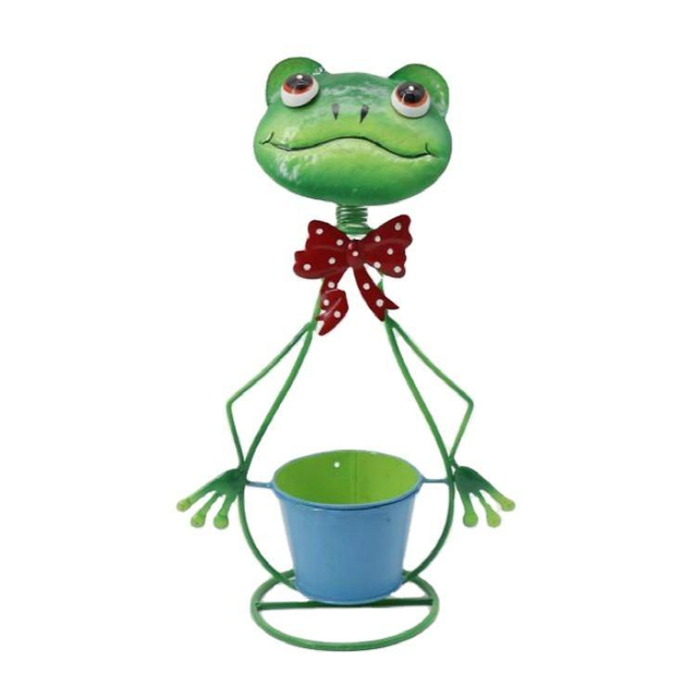 Wholesale Cute Animal Shaped Decoration Garden Metal Flower Pot