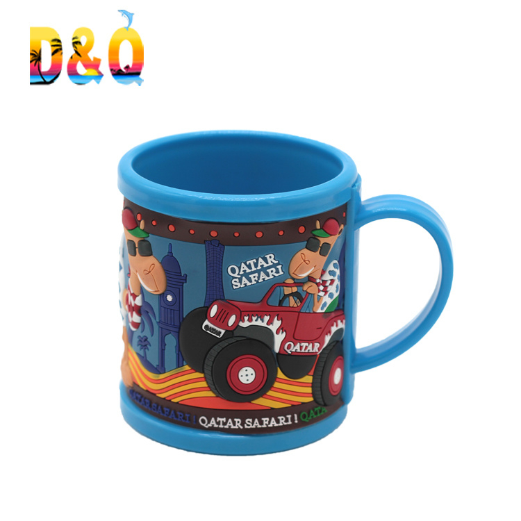 Hot Sale Souvenir Mug Custom Design Plastic Cup PVC Mug