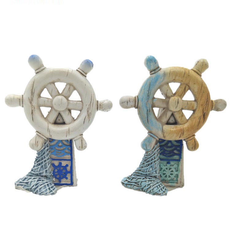 Wholesale Nautical Tourist Souvenir Sea Life Resin Ship Figurine