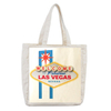 Wholesale Custom Digital Printing Canvas Las Vegas Souvenir Tote Bag