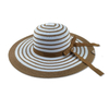 Wholesale Custom Logo Women Travel Beach Summer Wide Brim Floppy Straw Sun Hat