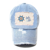 Wholesale Custom Logo Outdoor Travel Beach Souvenir Cotton Turtle Baseball Cap