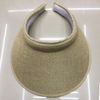 Factory Wholesale Custom Outdoor Beach Travel Sun Straw Visor Hat