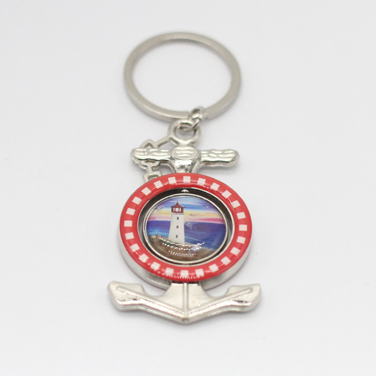 Factory Custom Alloy Metal Egypt Souvenir Keychain