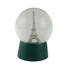 Wholesale Resin 3D Building France Paris Souvenir Eiffel Tower Snow Globe