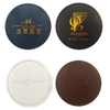 Custom Logo Printing Blank Soft PU Leather Coasters for Promotion Gift