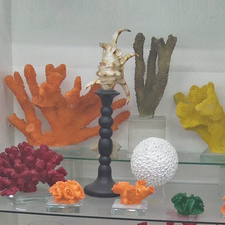 Ocean Style Home Decotation Artificial Resin Coral Decor