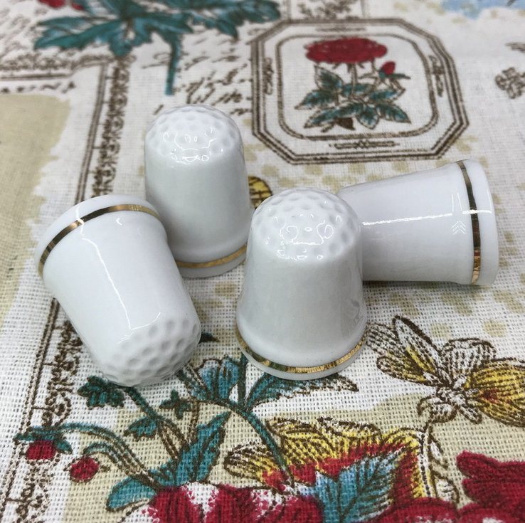 Custom Handicrafts Souvenir Ceramic Thimble