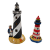 Colorful Resin Souvenir Figurine Lighthouse Decor