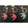 Custom Beach Souvenir Tortoise Keychain Metal Diamond Sea Turtle Keychain for Gift