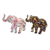 Water Transfer Home Decorative Accessories Resin Elephant Figurine Decoration Elephant Statue