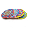 2022 Amazon Hotsale Ceramic Round Coaster Mandala Design Custom Sublimation Coasters