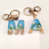 Wholesale Custom Beach Souvenir Gift Resin Letters Keychain