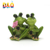 Custom Animal Ornament Resin Frog Statue for Home Decor