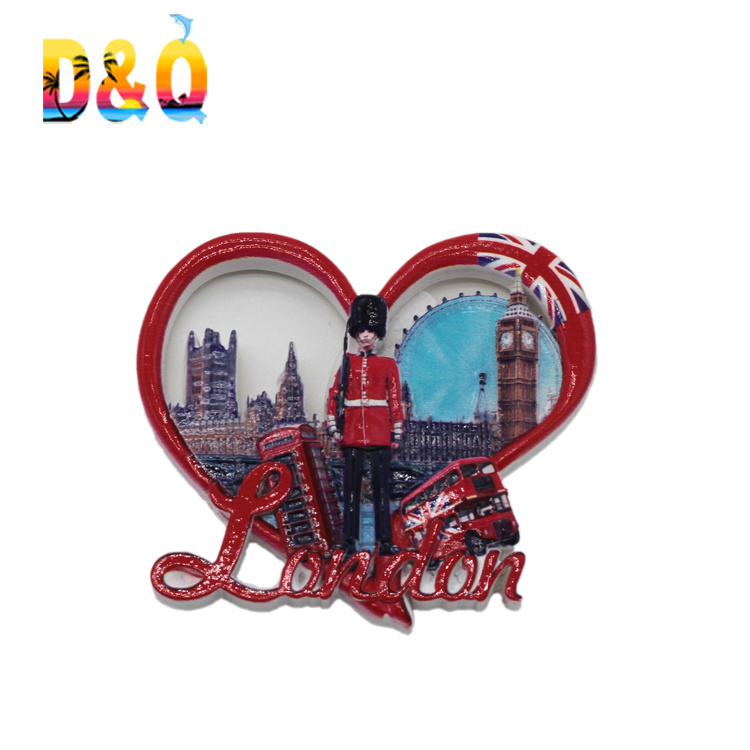 Resin 3D Printed London Souvenir Fridge Magnet