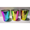 Custom Decal Design Souvenir Electroplate Color Shot Glass