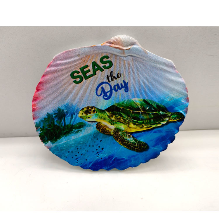 Custom 3D Printing Beach Resin Fridge Magnets Tourism Souvenirs