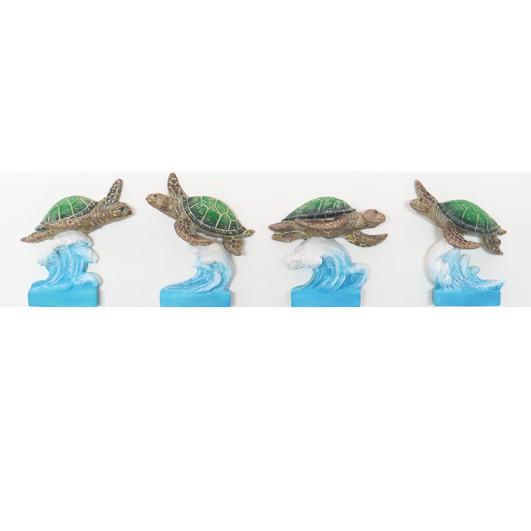 Travel Souvenirs Resin Sea Turtle Craft 3D Fridge Magnet