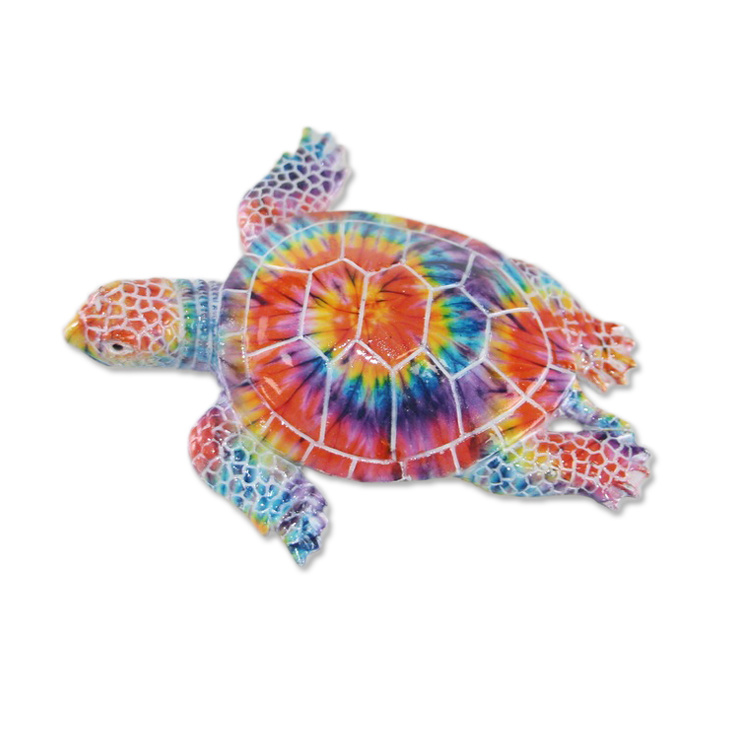 Wholesales Home Decor Beach Souvenir Statue Small Resin Sea Turtle Figurine