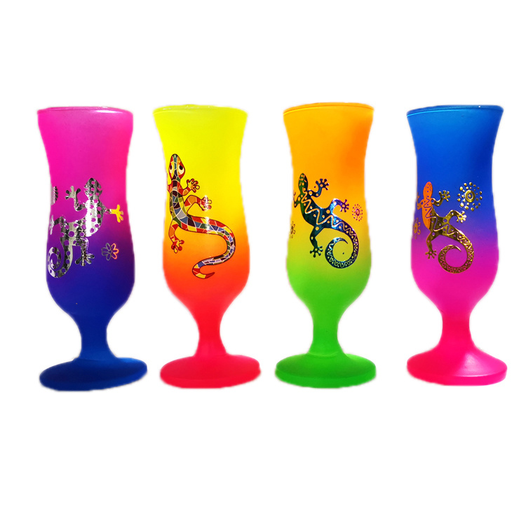 Wholesale Personalized Beach Tourist Souvenir Custom Logo Stem Shot Glasses