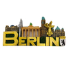 Custom World Tourism Souvenir Fridge Magnet Germany Building Berlin Resin Souvenir Magnet