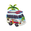 Tourist Souvenir Mini Bus Car Model Shape Fridge Magnet Custom 3D Printing Resin Fridge Magnets