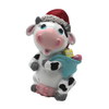 Custom Cartoon Resin Craft Baby Cow Statue Baby Birth Souvenirs