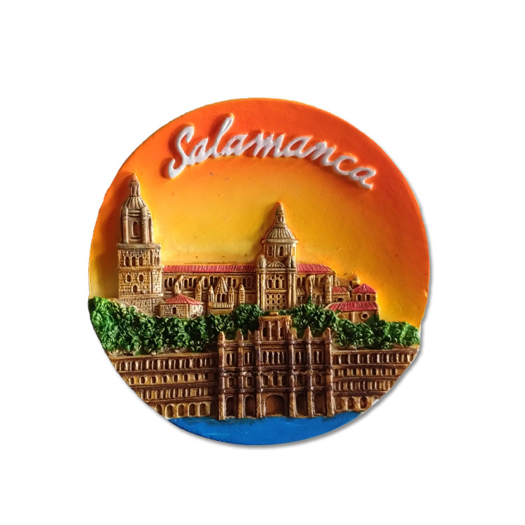 Customized Resin Handmade Spain Sevilla Malaga Souvenir Fridge Magnet