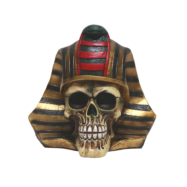 Wholesale Egypt Souvenir Resin Craft Skull Head Ornaments