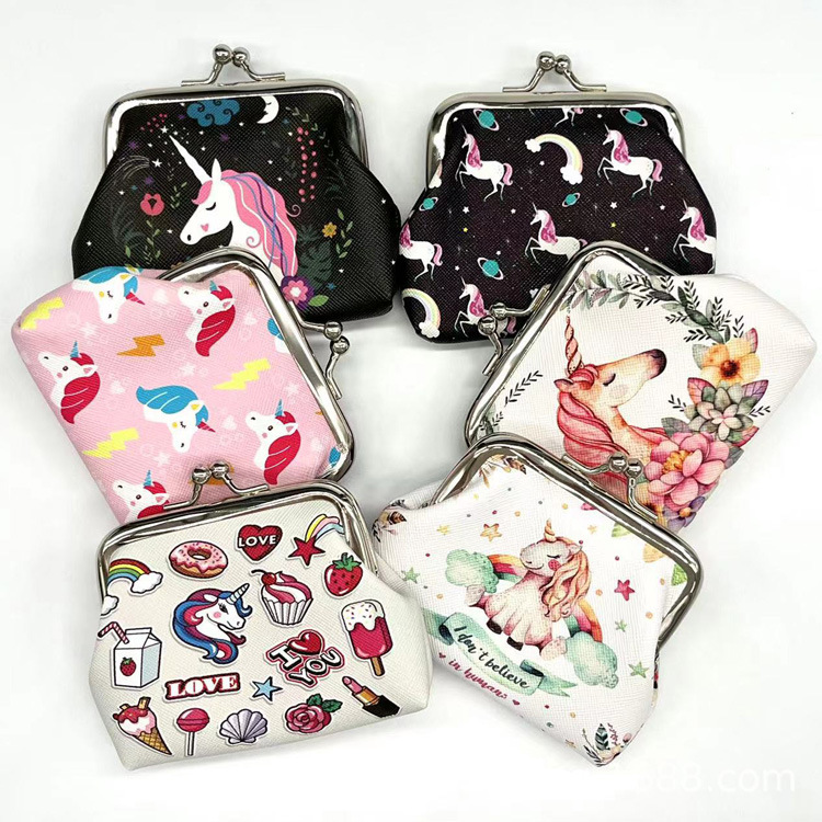 Bulk Wholesale Women Leather Money Pouch Kiss Lock Coin Purse