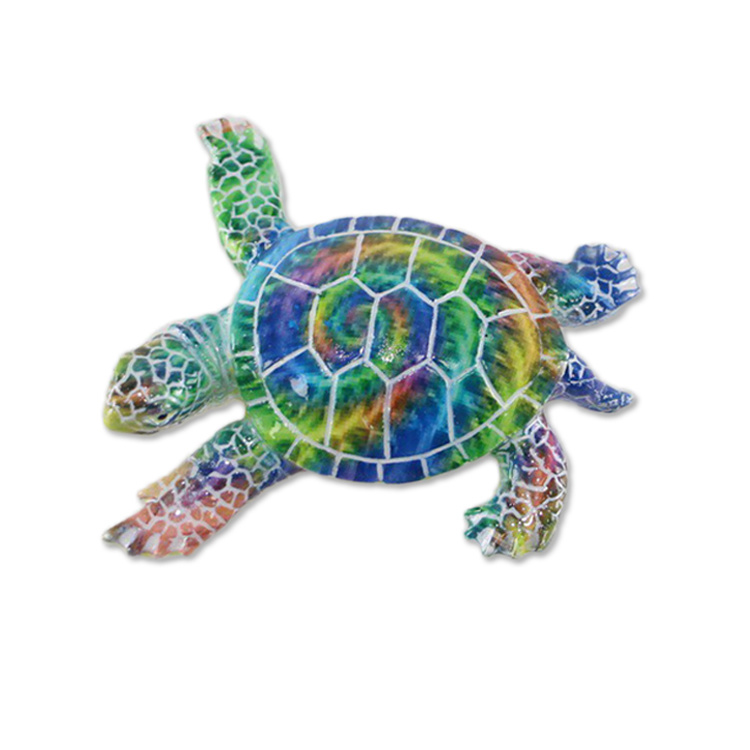 Customized Home Decorative Sea Life Beach Souvenir Turtle Statue Resin Sea Turtle Figurine