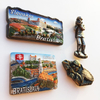 Customized European Landscape Tourist Resin 3D Slovakia Souvenir Fridge Magnet