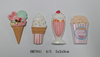 Wholesale Creative Funny Gift Custom Food Ice Cream Fridge Magnets