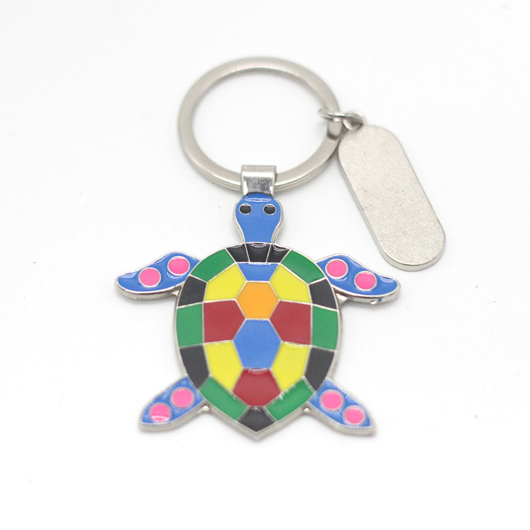 Custom Shape Logo Bird Metal Animal Parrot Keychain