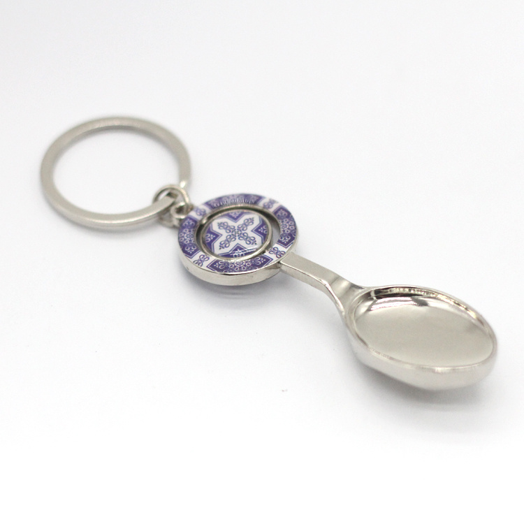 Custom Metal Keychain Bottle Opener Souvenir Spoon Bottle Opener