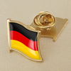 Custom Logo Flag Travel Gift Alloy Metal Epoxy Souvenir Badge Brooch Pin