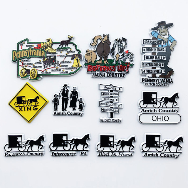 Custom Map Shape Souvenir Rubber Magnet Soft PVC Iceland Souvenir Fridge Magnet