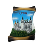 Custom Resin Craft Collection 3D Lyon France Fridge Magnet Travel Souvenir Fridge Magnet